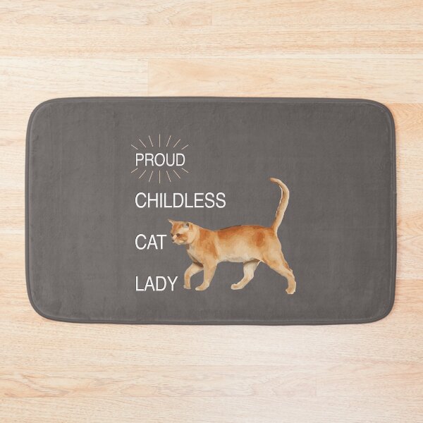 Item preview, Proud Childless Cat Lady designed and sold by FanitsaArt.