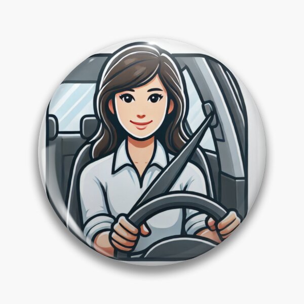 Item preview, Friendly Female Rideshare Driver designed and sold by Stylygifts.