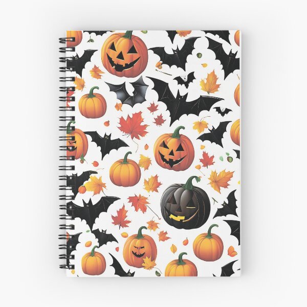 Item preview,  Pumpkins and bats. designed and sold by MagelliShop.