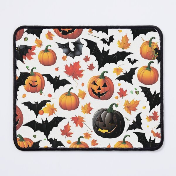 Item preview,  Pumpkins and bats. designed and sold by MagelliShop.