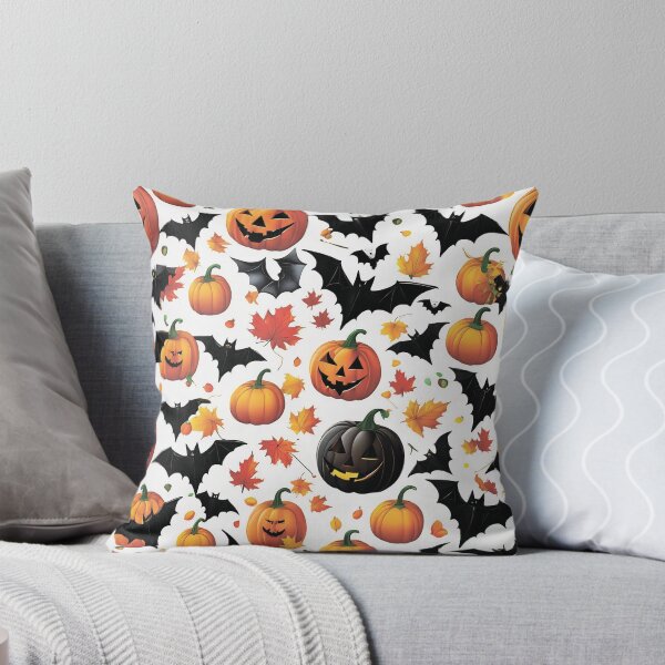 Item preview,  Pumpkins and bats. designed and sold by MagelliShop.