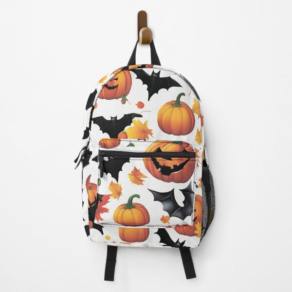 Item preview, Pumpkins and bats. designed and sold by MagelliShop.