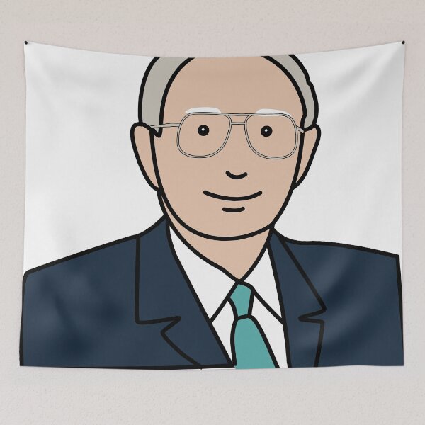 Item preview, Gordon B. Hinckley • Illustrated Mormons • Mormon Pop Art designed and sold by mormonpop.