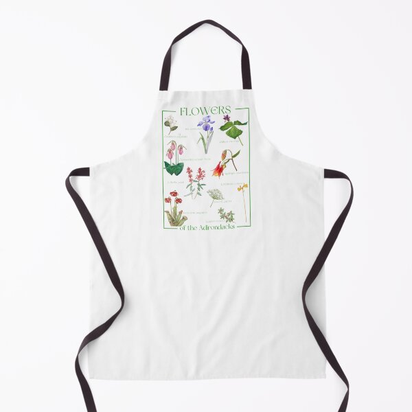 Item preview, Flowers of the Adirondacks - vintage watercolor poster style designed and sold by YonderAndBeyond.