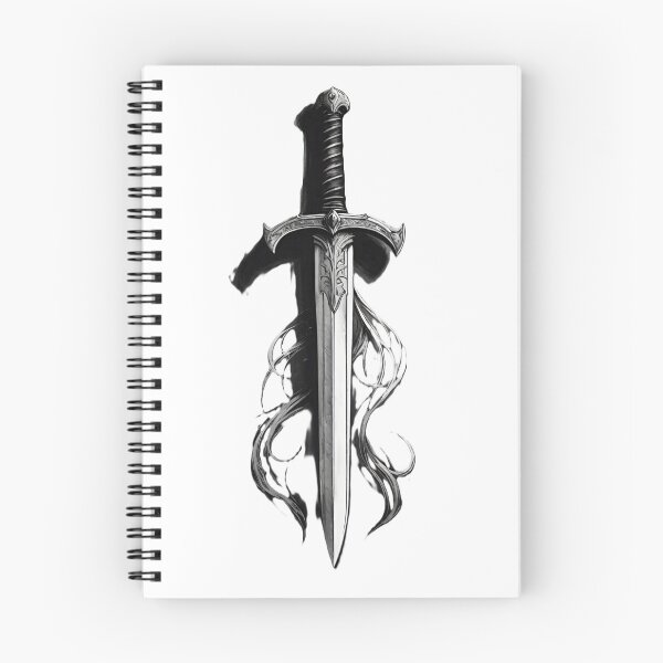 Item preview, sword, weapon, bravery, valor  designed and sold by DonnaBlankaArt.
