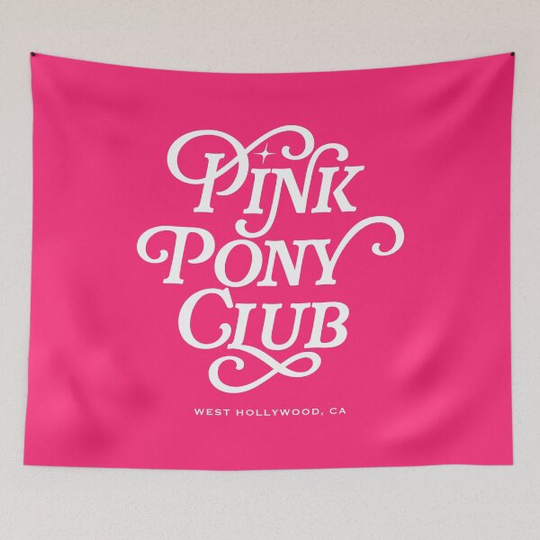 Item preview, Pink Pony Club-White designed and sold by NXTprints.
