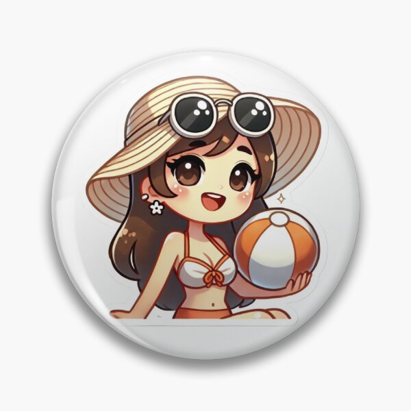 Item preview, Cute Girl Relaxing at the Beach designed and sold by Stylygifts.