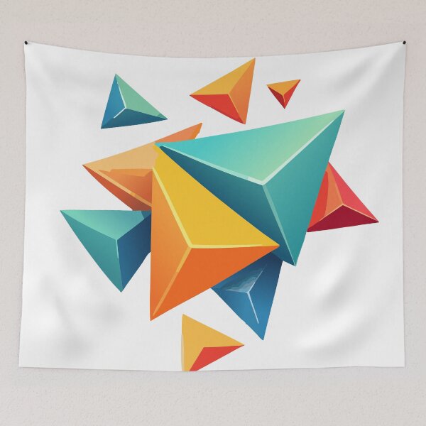 Item preview, isosceles Triangles designed and sold by HannoJuneShop.