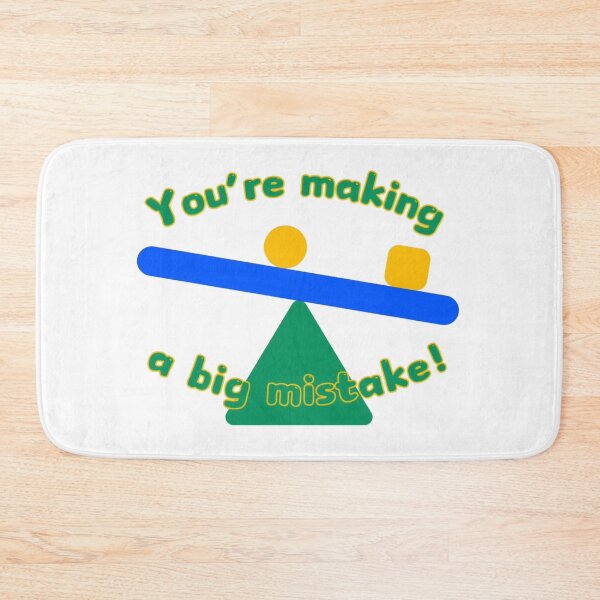 Item preview, You’re making a big mistake! designed and sold by Kid Wits Ink  "Wise enough to leave a lasting impression!".