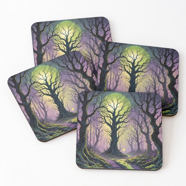 Item preview, Eerie forest designed and sold by AICreativeArts.