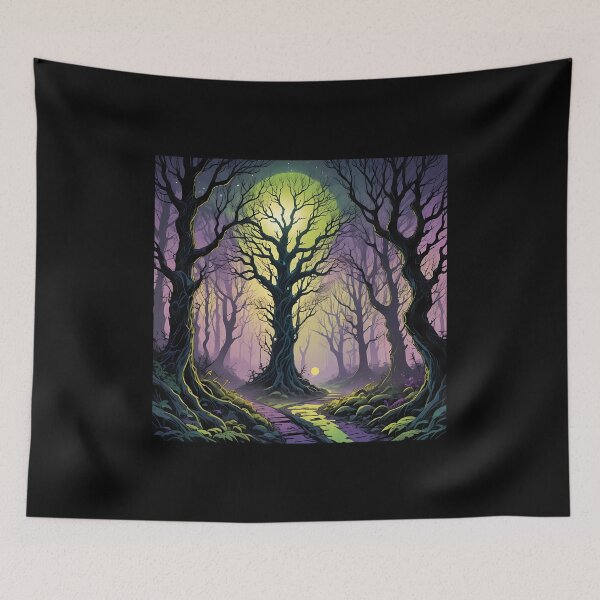 Item preview, Eerie forest designed and sold by AICreativeArts.