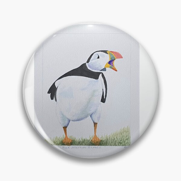 Item preview, Squawking Puffin calls for attention designed and sold by Artistic Quips.