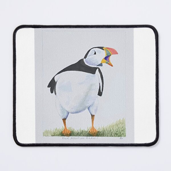 Item preview, Squawking Puffin calls for attention designed and sold by Artistic Quips.