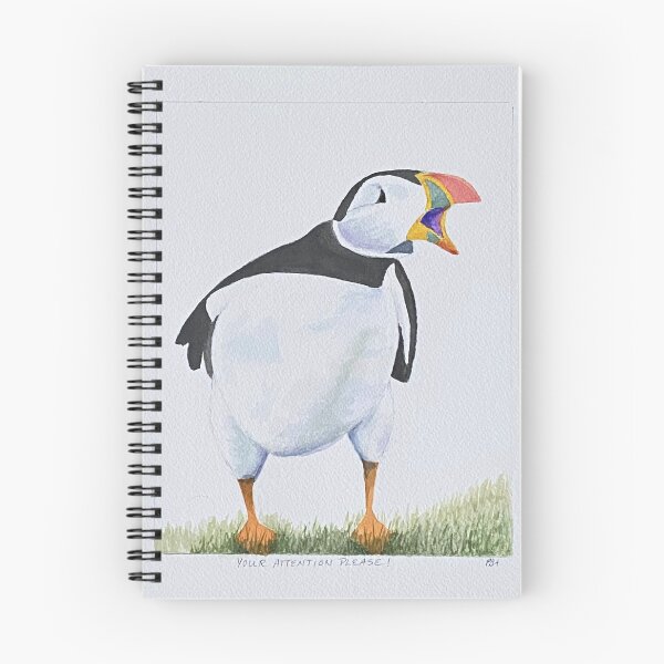 Item preview, Squawking Puffin calls for attention designed and sold by Artistic Quips.