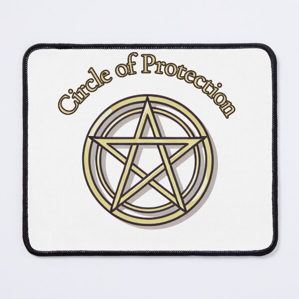 Item preview, Circle of Protection Pentacle Mystical Symbol Artwork designed and sold by kylmllr101684.