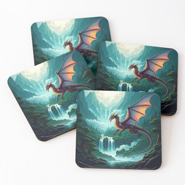 Item preview, Flying red dragon designed and sold by AICreativeArts.