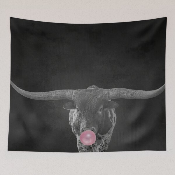 Item preview, Longhorn with Bubble Gum 2 designed and sold by Elisabeth Lucas.