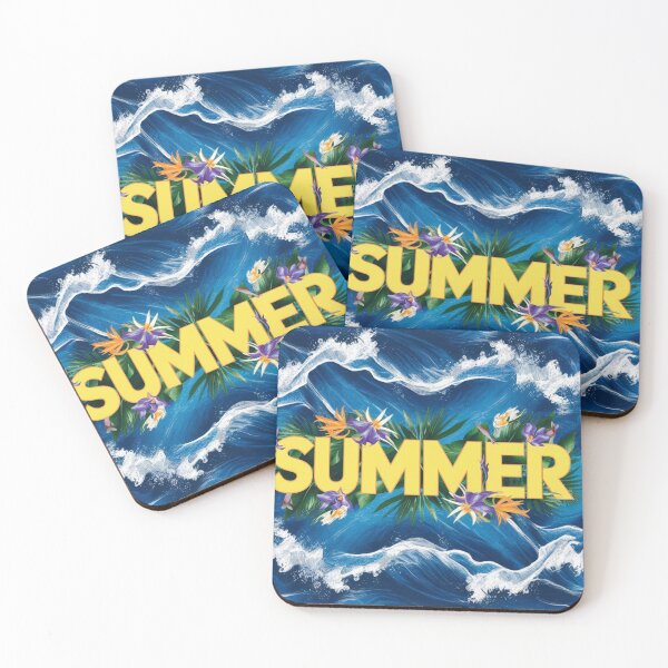 Item preview, Tropical Summer Waves / Ondas Tropicais de Verão designed and sold by debbiebento.