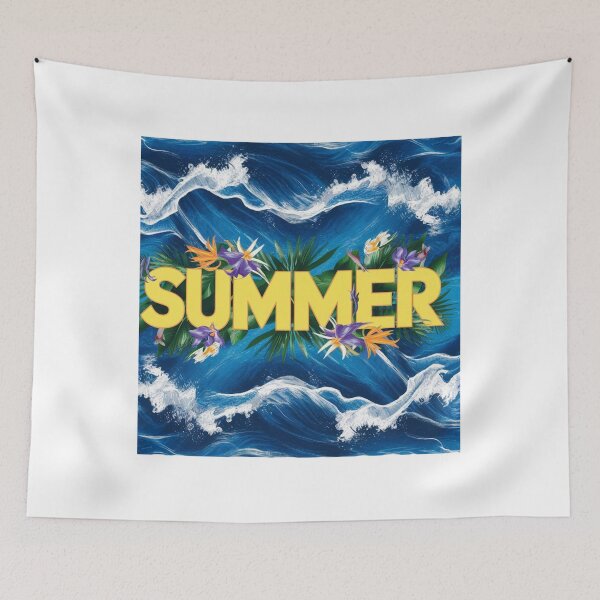 Item preview, Tropical Summer Waves / Ondas Tropicais de Verão designed and sold by debbiebento.