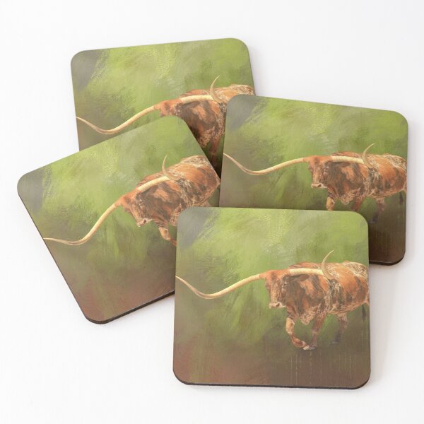 Item preview, Longhorn Bull 02 designed and sold by Elisabeth Lucas.