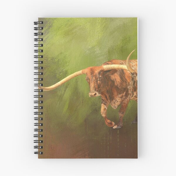 Item preview, Longhorn Bull 02 designed and sold by Elisabeth Lucas.