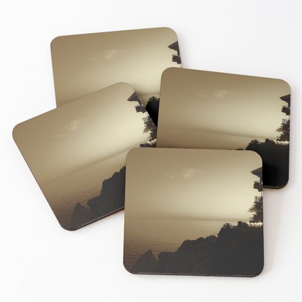 Item preview, Sunset at Nerja, Spain, sepia designed and sold by paulboizot.