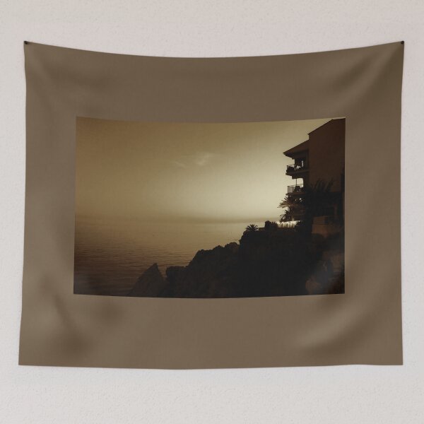 Item preview, Sunset at Nerja, Spain, sepia designed and sold by paulboizot.