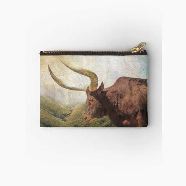 Item preview, Brown Longhorn Cow One designed and sold by Elisabeth Lucas.