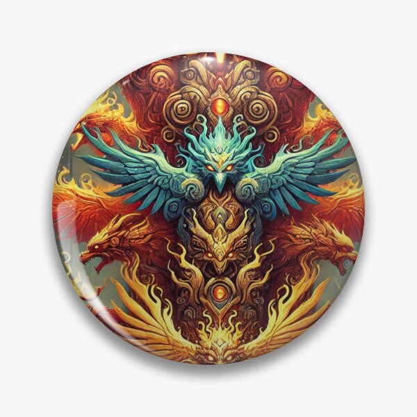 Item preview, Dragon Totem pole designed and sold by grassshopper.