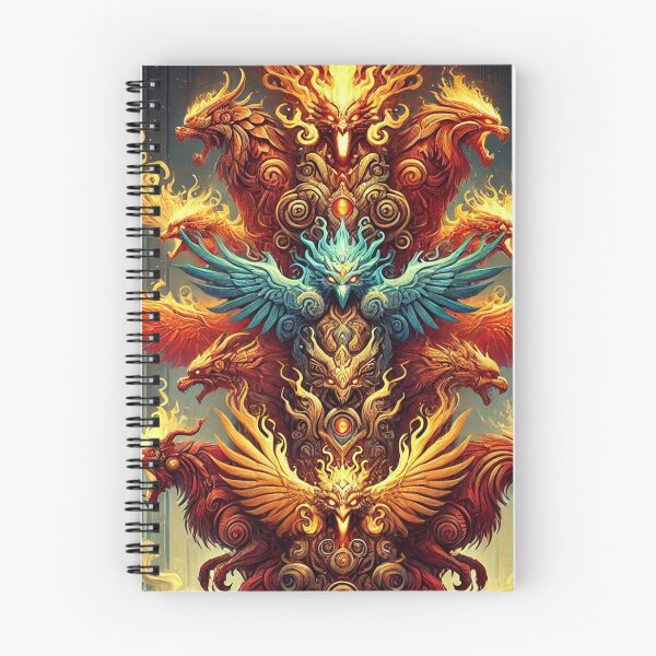 Aperçu de l'œuvre Totem du dragon créée et vendue par grassshopper.