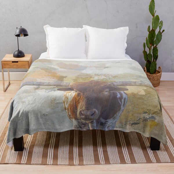 Item preview, Farmhouse Style Longhorn designed and sold by Elisabeth Lucas.
