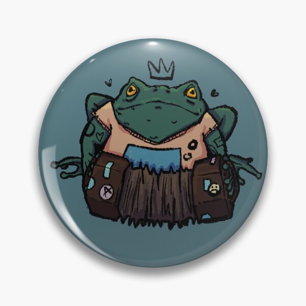 Item preview, Folk Punk Toad Playing Concertina designed and sold by h-darling.