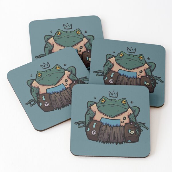 Item preview, Folk Punk Toad Playing Concertina designed and sold by h-darling.