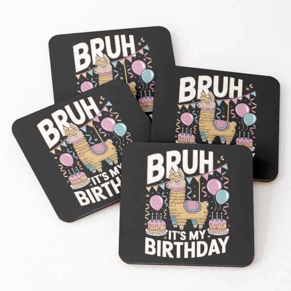 Item preview, Bruh Its My Birthday Llama Pinata Boy Girl Family Party Bday  designed and sold by shokA Design.