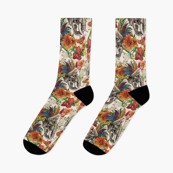 Item preview, Floral Elephant Chief   designed and sold by Everpop.