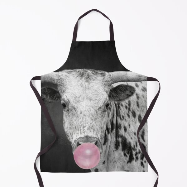 Item preview, Longhorn Cow with Bubble Gum 2 designed and sold by Elisabeth Lucas.