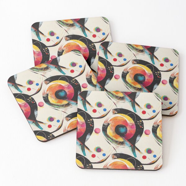 Item preview, Between Curves and Angles: Abstractions designed and sold by MidArtForge.