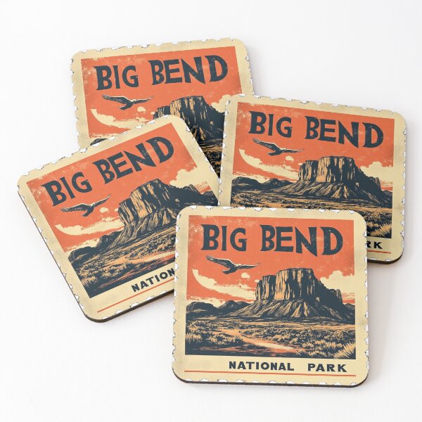 Item preview, Retro Wilderness Adventure: Big Bend National Park designed and sold by Pujo Design.