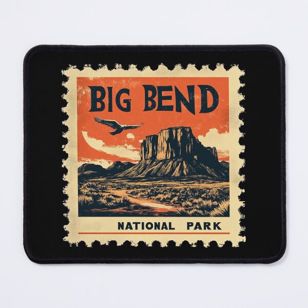 Item preview, Retro Wilderness Adventure: Big Bend National Park designed and sold by Pujo Design.