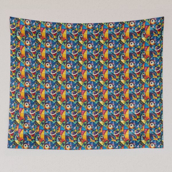 Item preview, Between Curves and Angles: Abstractions designed and sold by MidArtForge.