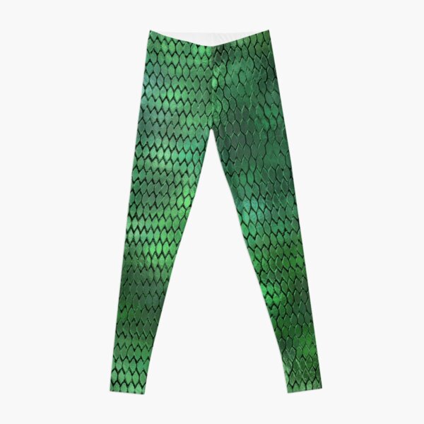 Emerald Dragon Scale Mail Leggings for Sale by Filox
