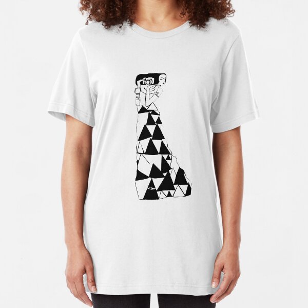 watching women -- klimt (light) Slim Fit T-Shirt