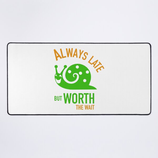 Item preview, always late but worth the wait Sticker  designed and sold by Raju-Creative.