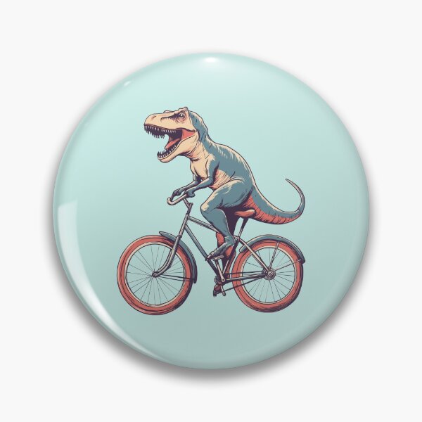 Item preview, Dinosaur on a bike  designed and sold by typicalartguy.