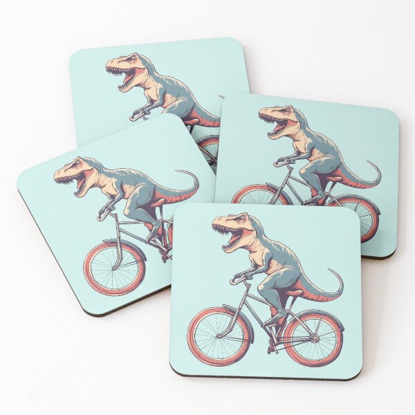 Item preview, Dinosaur on a bike  designed and sold by typicalartguy.