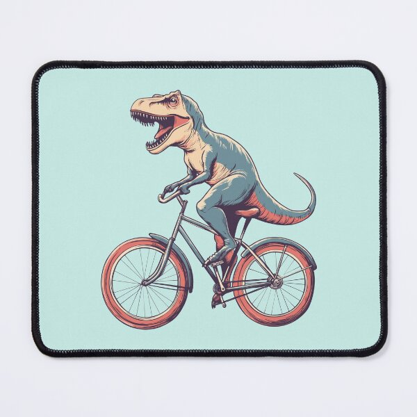 Item preview, Dinosaur on a bike  designed and sold by typicalartguy.