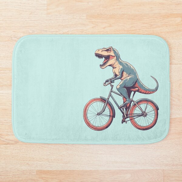 Item preview, Dinosaur on a bike  designed and sold by typicalartguy.