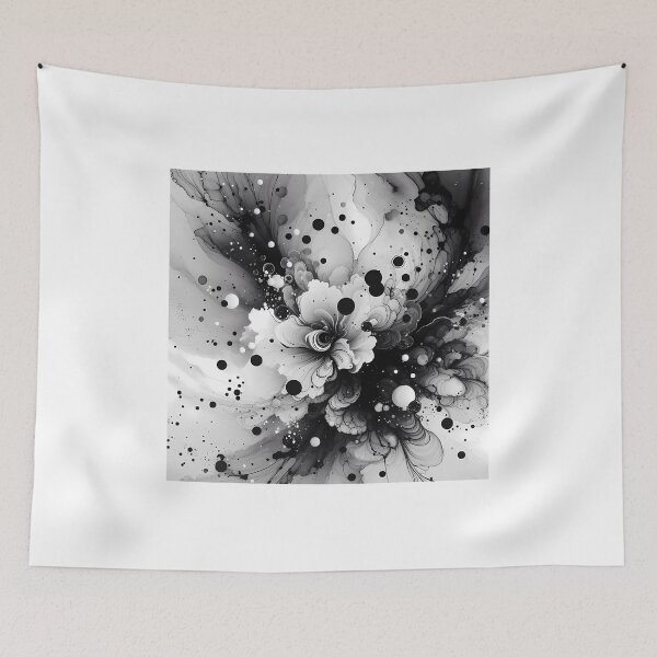 Item preview, Monochrome Maelstrom Tee designed and sold by moba--mania.