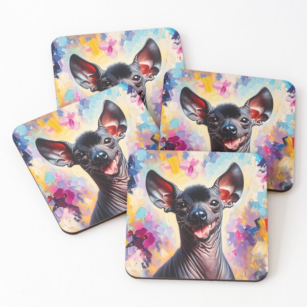 Item preview, Peruvian Inca Orchid Dog Acrylic Print Pet Portrait Dog Lovers designed and sold by Puppy Puzzles Plus.