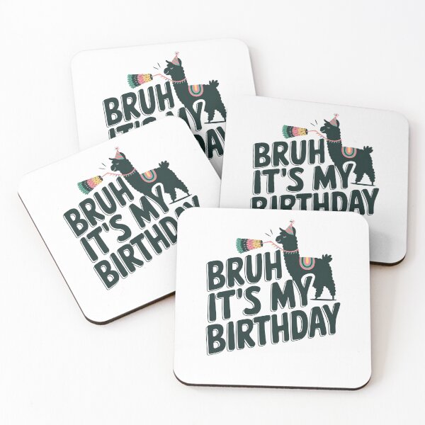 Item preview, Bruh Its My Birthday Llama Pinata Boy Girl Family Party Bday  designed and sold by shokA Design.